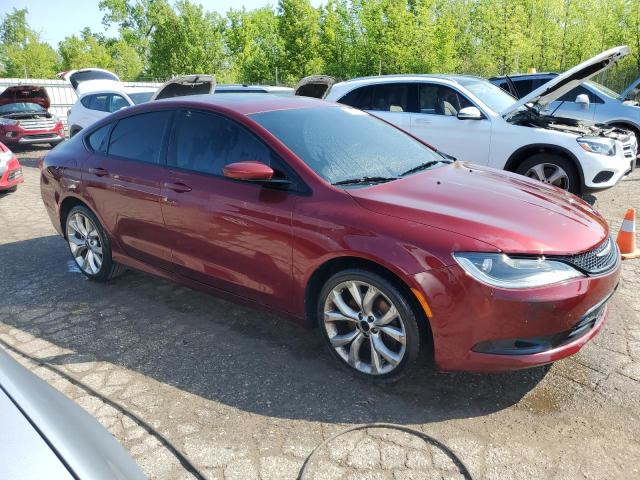 Sedans CHRYSLER 200 2015 Red