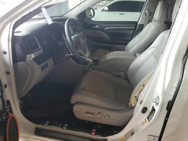  TOYOTA HIGHLANDER 2016 Білий