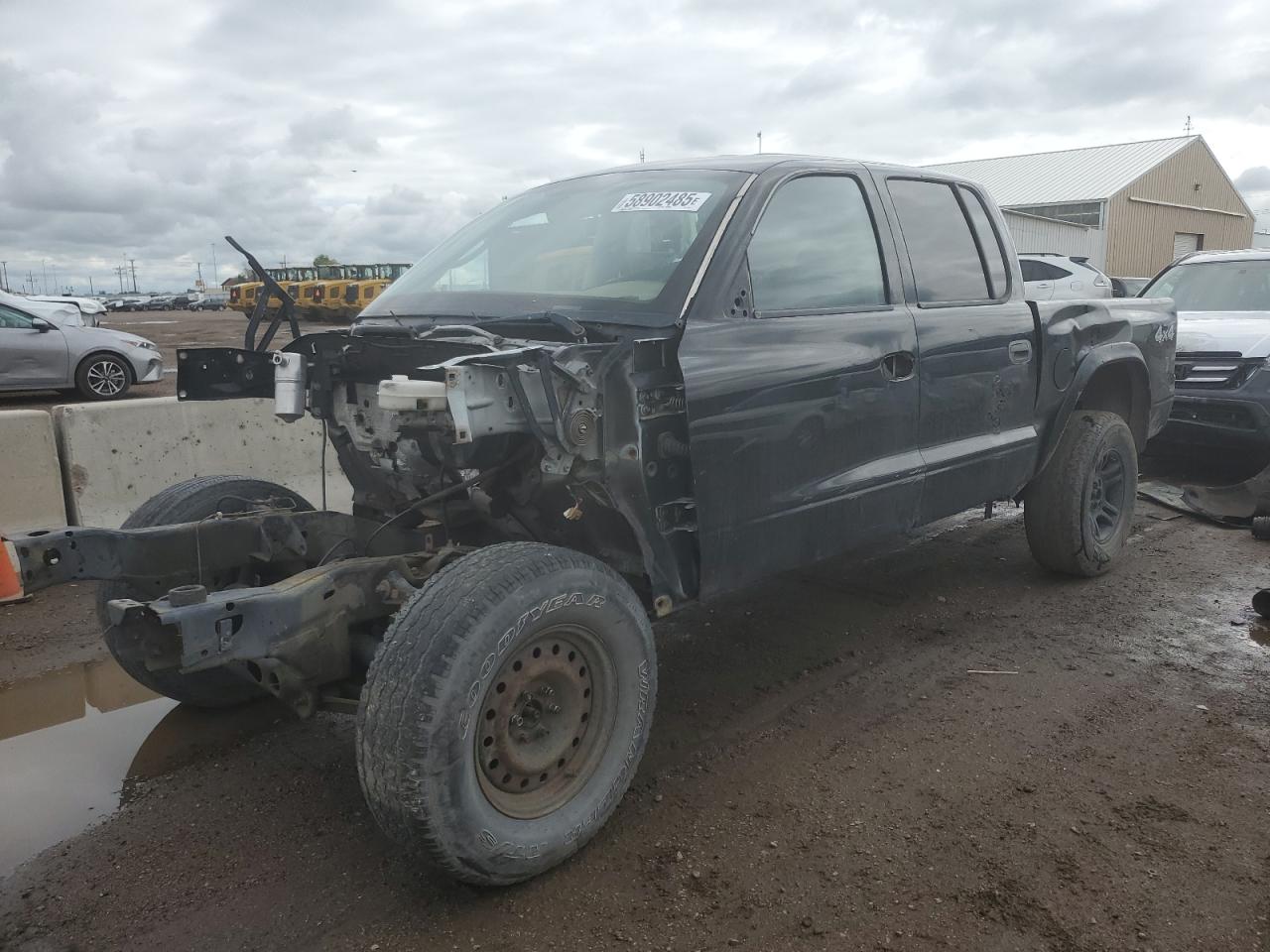 2004 Dodge Dakota Quad Slt იყიდება Brighton-ში, CO - Stripped