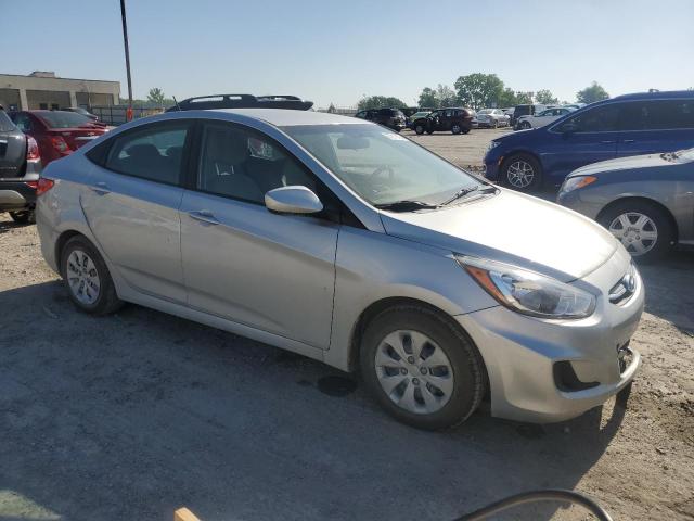  HYUNDAI ACCENT 2016 Сріблястий