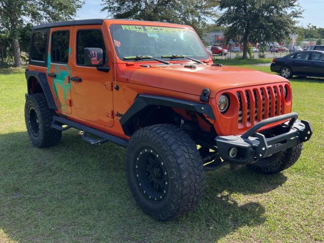  JEEP WRANGLER 2018 Orange