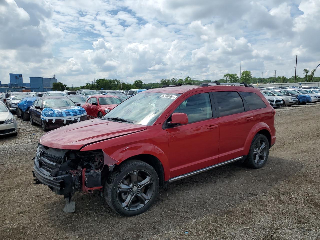 2015 Dodge Journey Crossroad იყიდება Des Moines-ში, IA - Front End