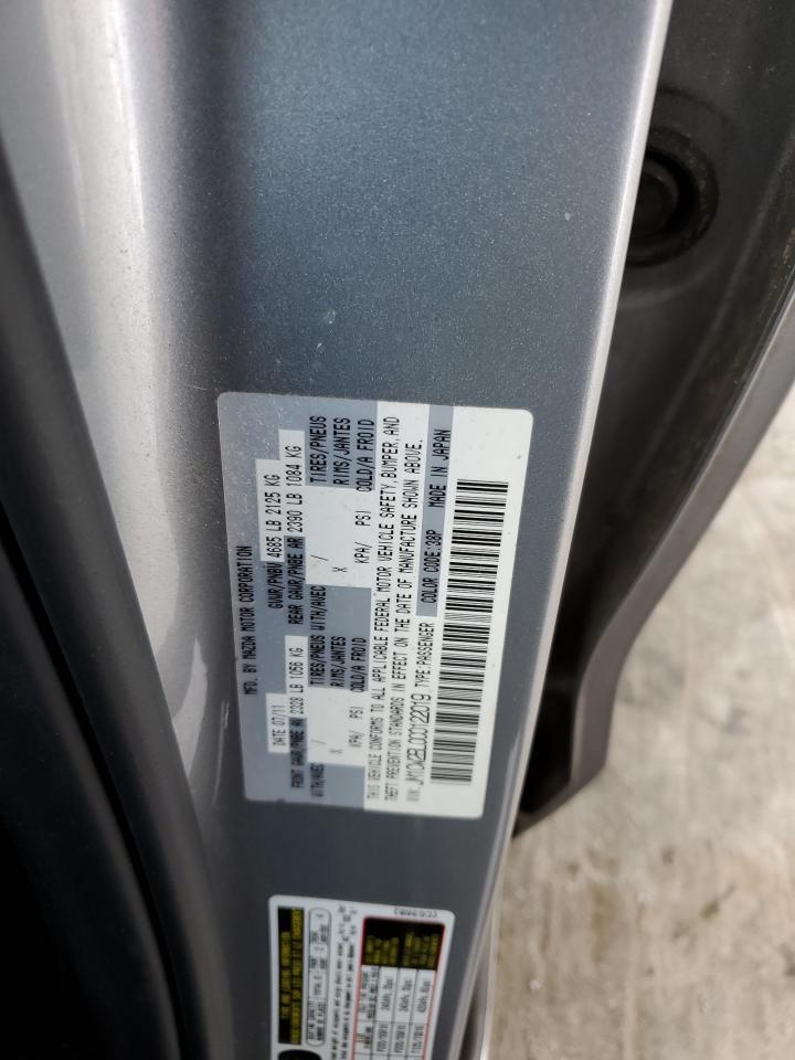 2012 Mazda 5 VIN: JM1CW2BL0C0122019 Lot: 56193675