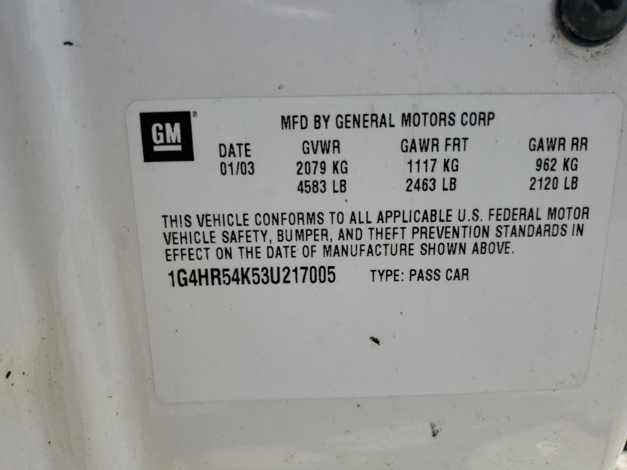 2004 Buick Lesabre Custom VIN: 1G4HP52K944115619 Lot: 57281045