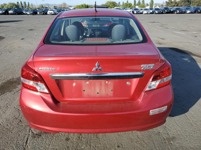 MITSUBISHI MIRAGE 2017 Красный
