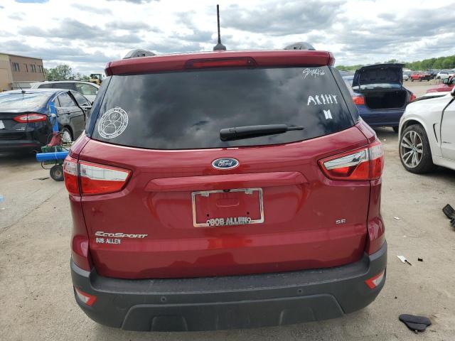  FORD ECOSPORT 2021 Red
