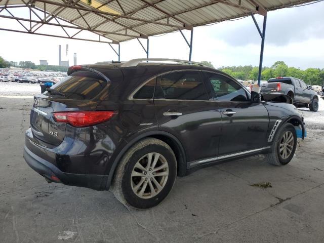  INFINITI FX35 2012 Бордовый