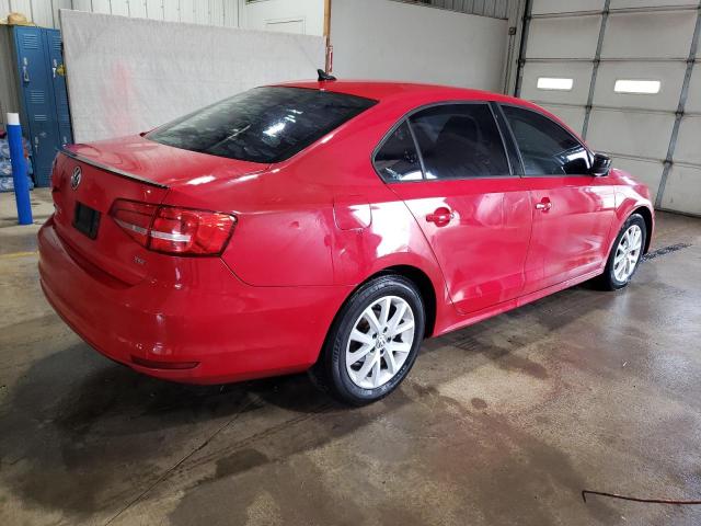  VOLKSWAGEN JETTA 2015 Red