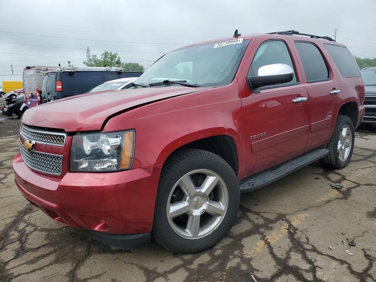 2013 Chevrolet Tahoe K1500 Lt na sprzedaż w Woodhaven, MI - Side