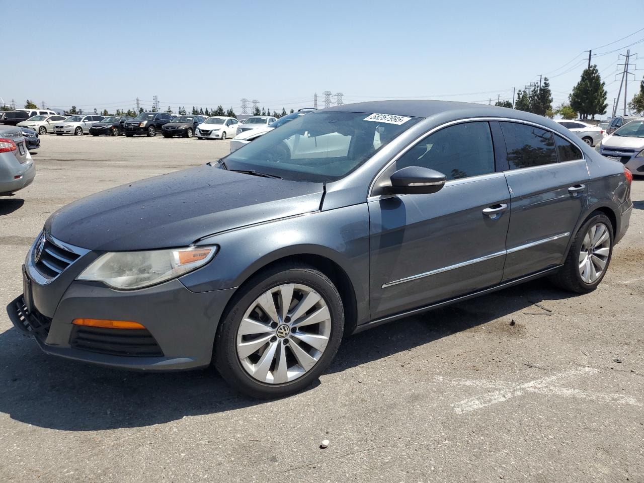 2012 Volkswagen Cc Sport на продаже в Rancho Cucamonga, CA - Side