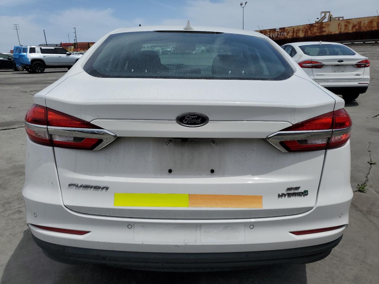 2019 Ford Fusion Se VIN: 3FA6P0LU7KR124859 Lot: 55084185