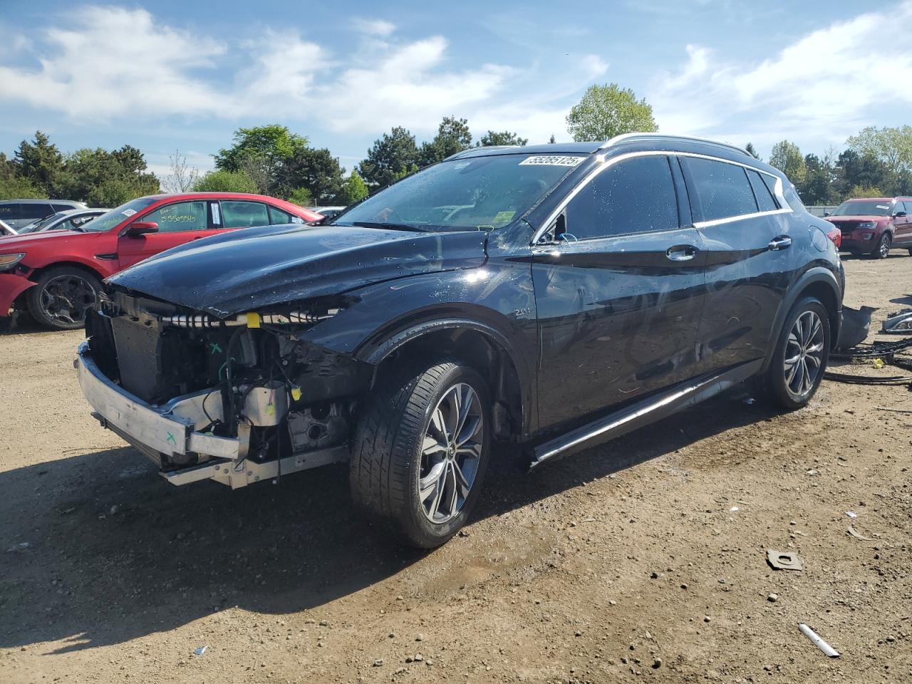 2018 Infiniti Qx30 Base na sprzedaż w Elgin, IL - Front End
