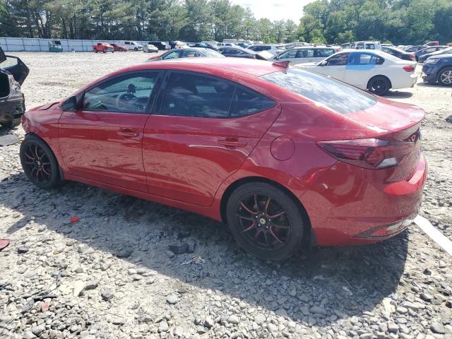 HYUNDAI ELANTRA 2020 Czerwony