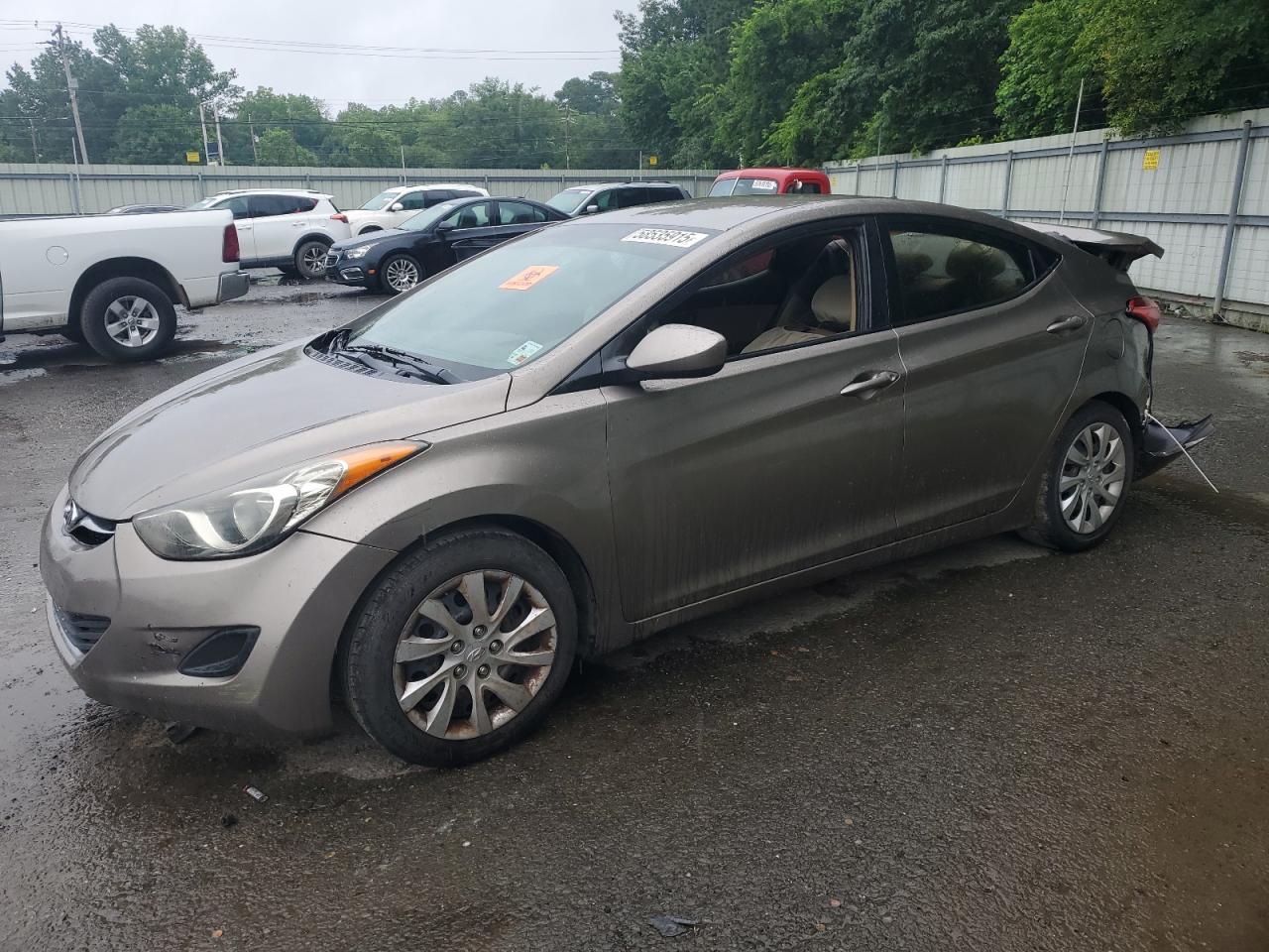 2012 Hyundai Elantra Gls na sprzedaż w Shreveport, LA - Rear End