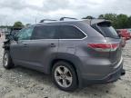 2014 Toyota Highlander Limited zu verkaufen in Loganville, GA - Front End