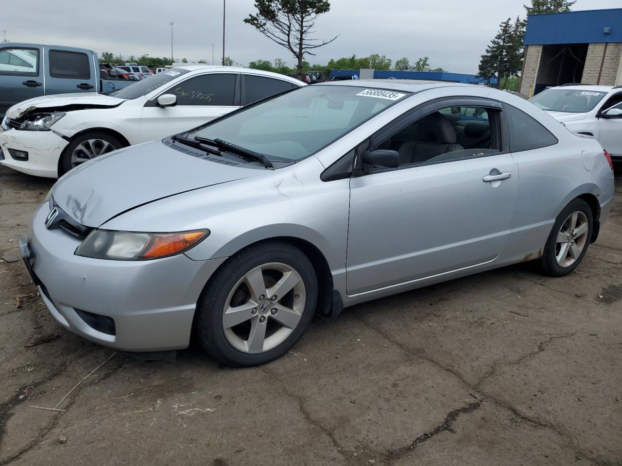 2008 Honda Civic Exl for Sale in Woodhaven, MI - Front End