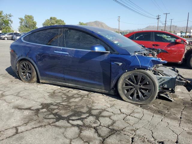  TESLA MODEL X 2017 Синій