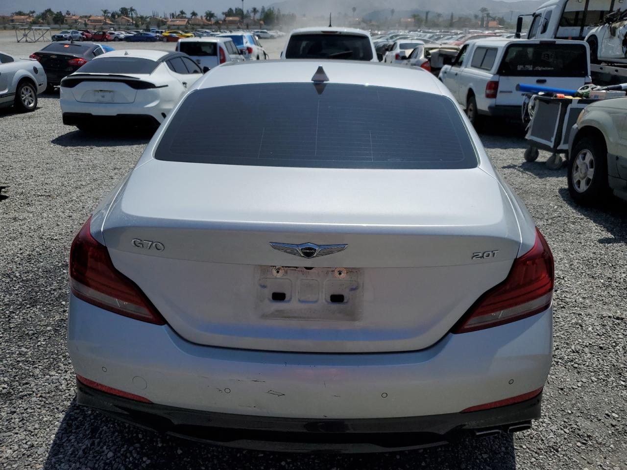 2019 Genesis G70 Prestige VIN: KMTG44LA4KU034664 Lot: 57148355