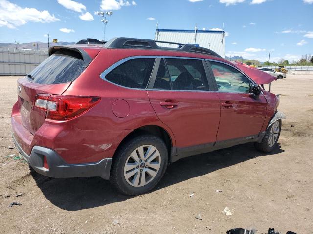  SUBARU OUTBACK 2019 Бордовый