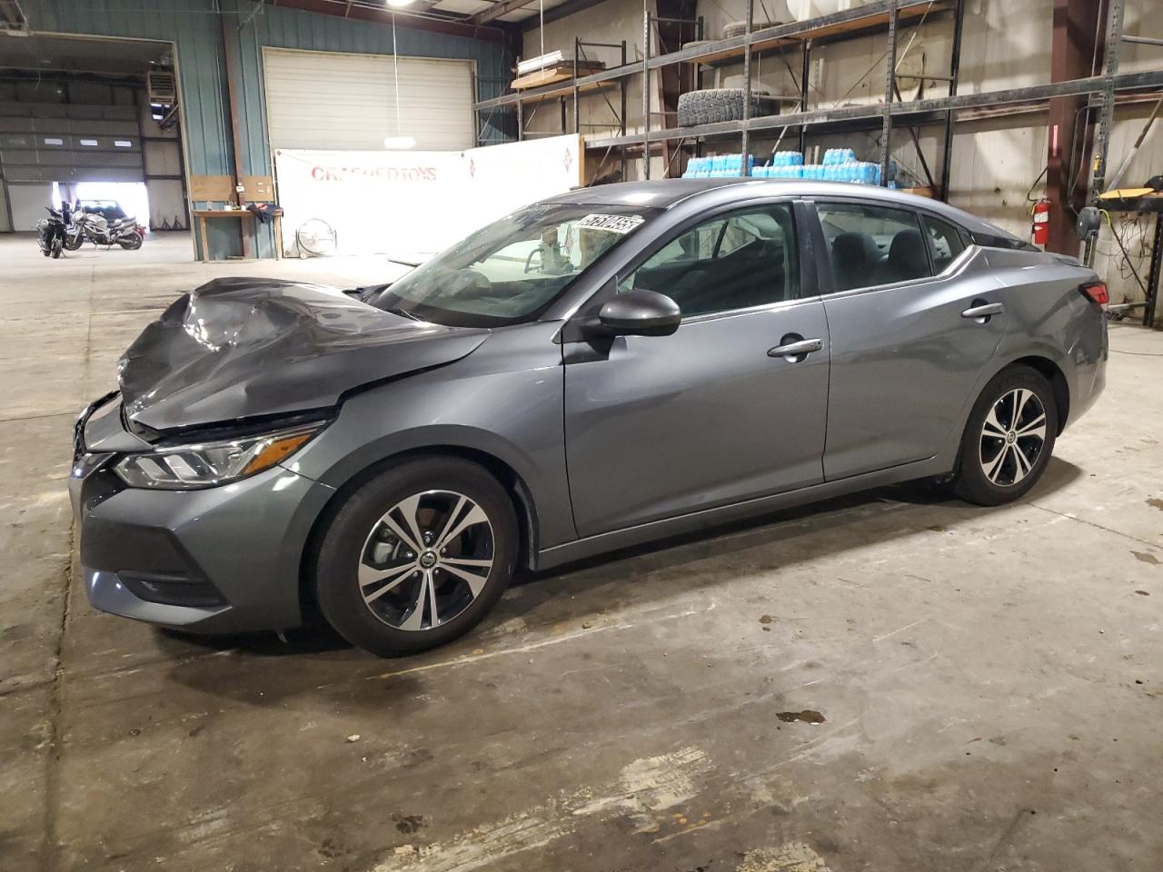 2021 Nissan Sentra Sv იყიდება Eldridge-ში, IA - Front End