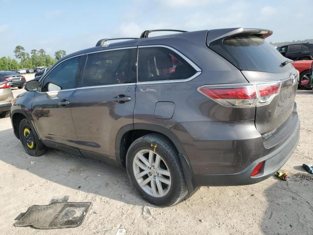  TOYOTA HIGHLANDER 2015 Gray