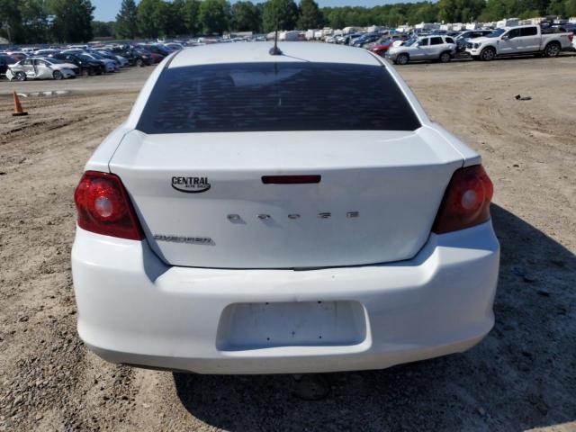 Sedans DODGE AVENGER 2014 White