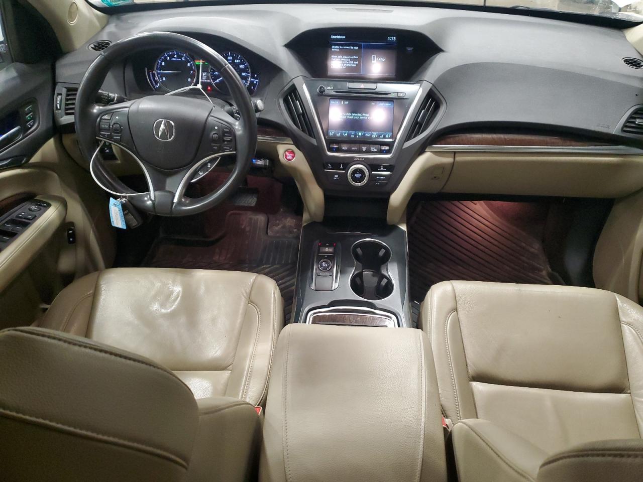 2018 Acura Mdx VIN: 5J8YD4H31JL017372 Lot: 58529265