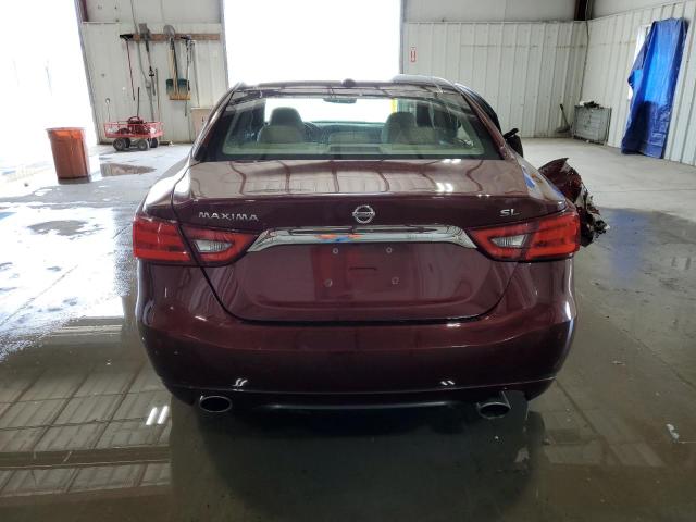  NISSAN MAXIMA 2017 Red