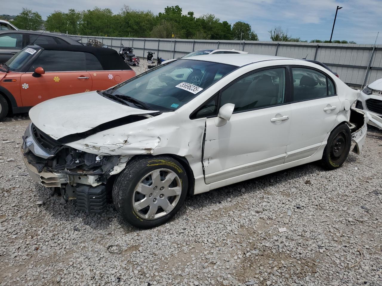 2011 Honda Civic Lx на продаже в Lawrenceburg, KY - All Over