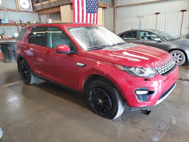  LAND ROVER DISCOVERY 2019 Red