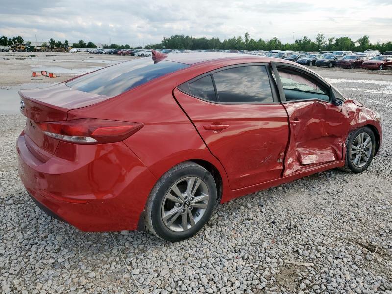  HYUNDAI ELANTRA 2017 Czerwony