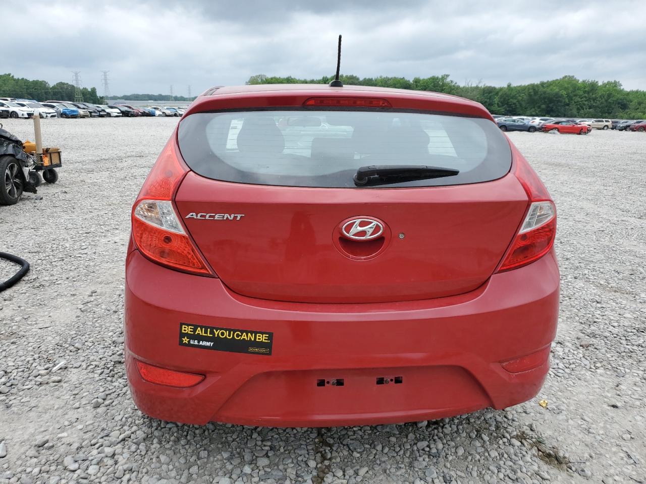 2017 Hyundai Accent Se VIN: KMHCT5AE4HU336195 Lot: 57085045