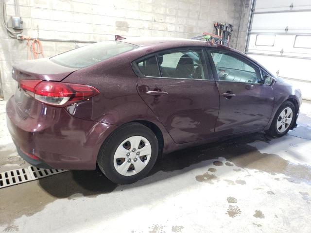  KIA FORTE 2017 Бургунди