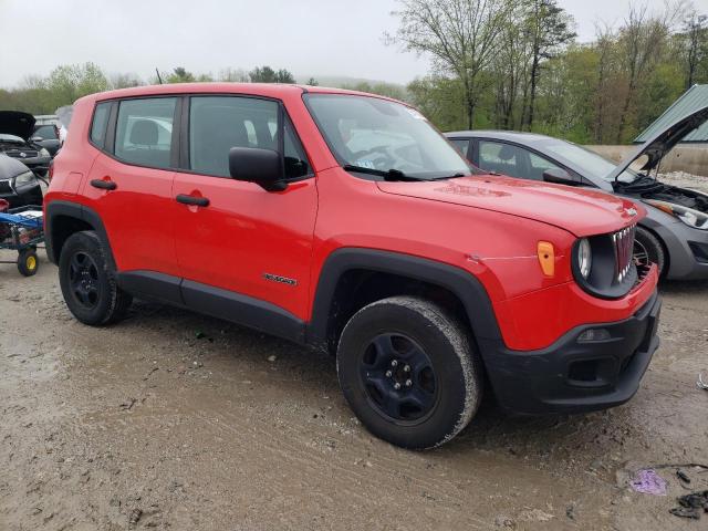  JEEP RENEGADE 2017 Red