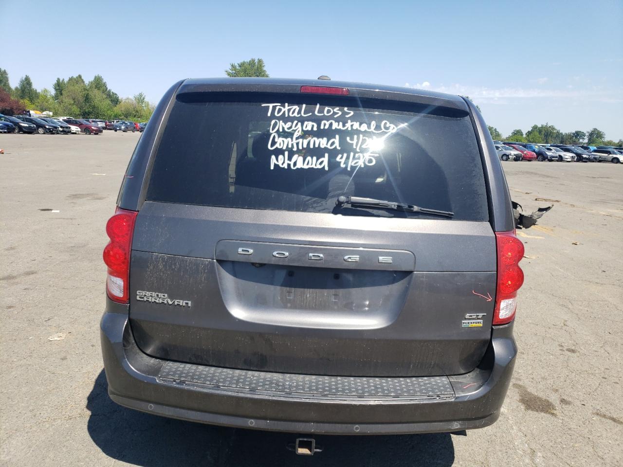 2018 Dodge Grand Caravan Gt VIN: 2C4RDGEGXJR146181 Lot: 55653285