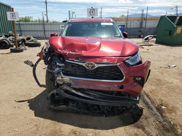  TOYOTA HIGHLANDER 2023 Red
