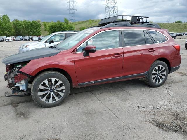  SUBARU OUTBACK 2015 Красный