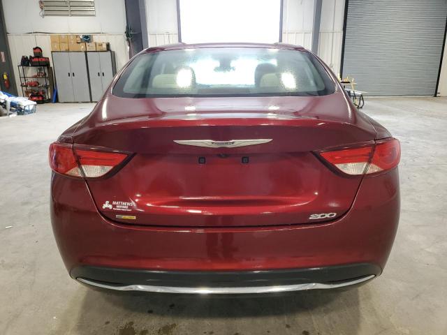  CHRYSLER 200 2016 Burgundy