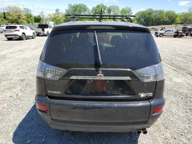  MITSUBISHI OUTLANDER 2012 Черный