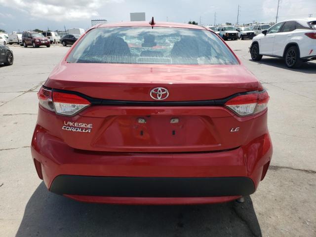  TOYOTA COROLLA 2020 Красный