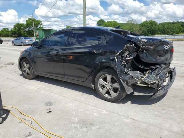 Sedans HYUNDAI ELANTRA 2013 Czarny