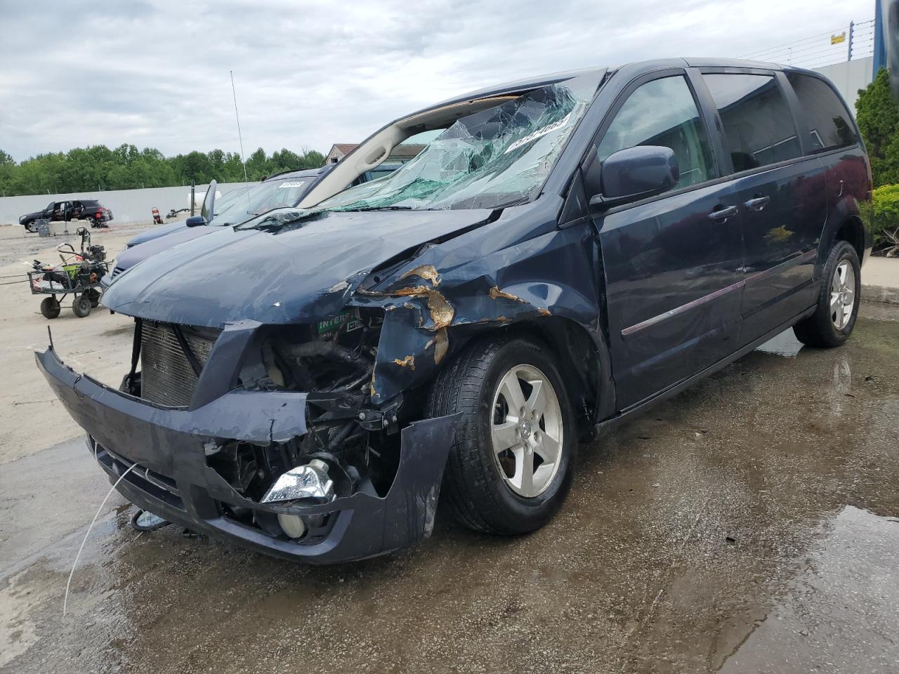 2008 Dodge Grand Caravan Sxt на продаже в Louisville, KY - Front End