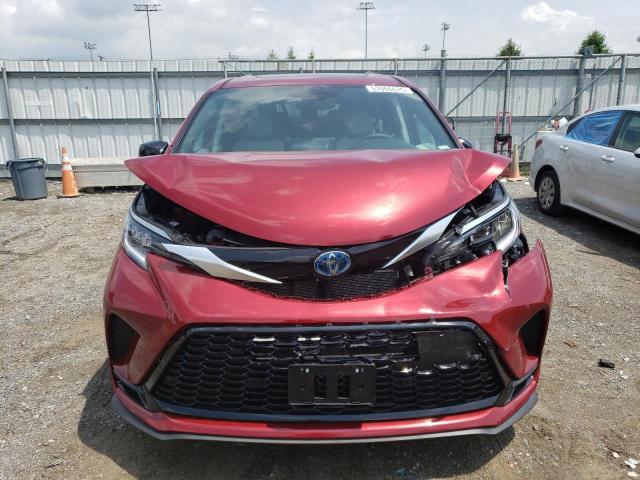  TOYOTA SIENNA 2024 Красный