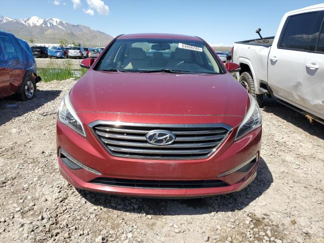 Sedans HYUNDAI SONATA 2016 Red