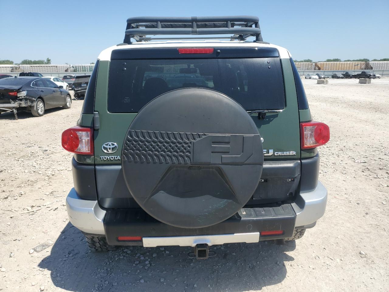 2010 Toyota Fj Cruiser VIN: JTEBU4BF1AK089780 Lot: 57455405