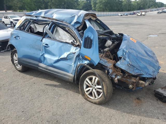  VOLKSWAGEN TIGUAN 2017 Синий