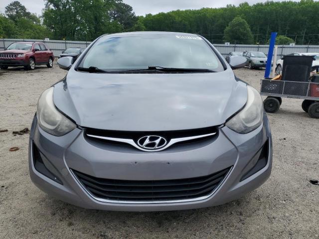 Sedans HYUNDAI ELANTRA 2015 Szary