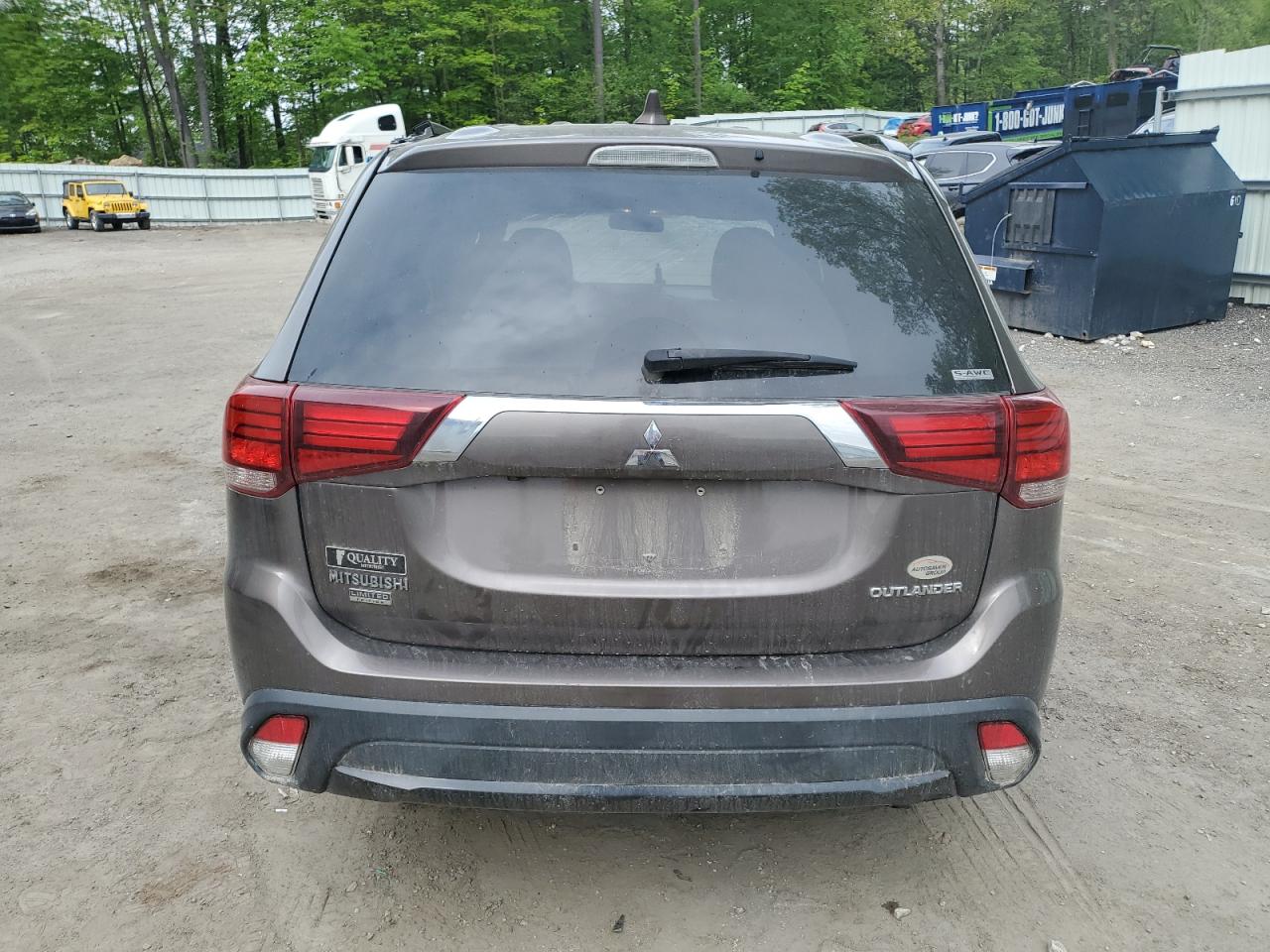 2018 Mitsubishi Outlander Se VIN: JA4AZ3A34JZ062920 Lot: 58619785