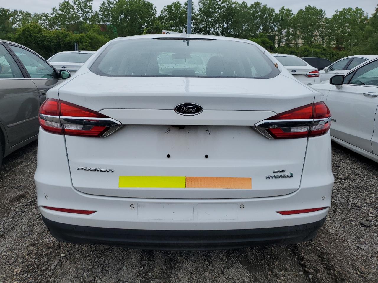 2019 Ford Fusion Se VIN: 3FA6P0LU6KR124805 Lot: 55085195
