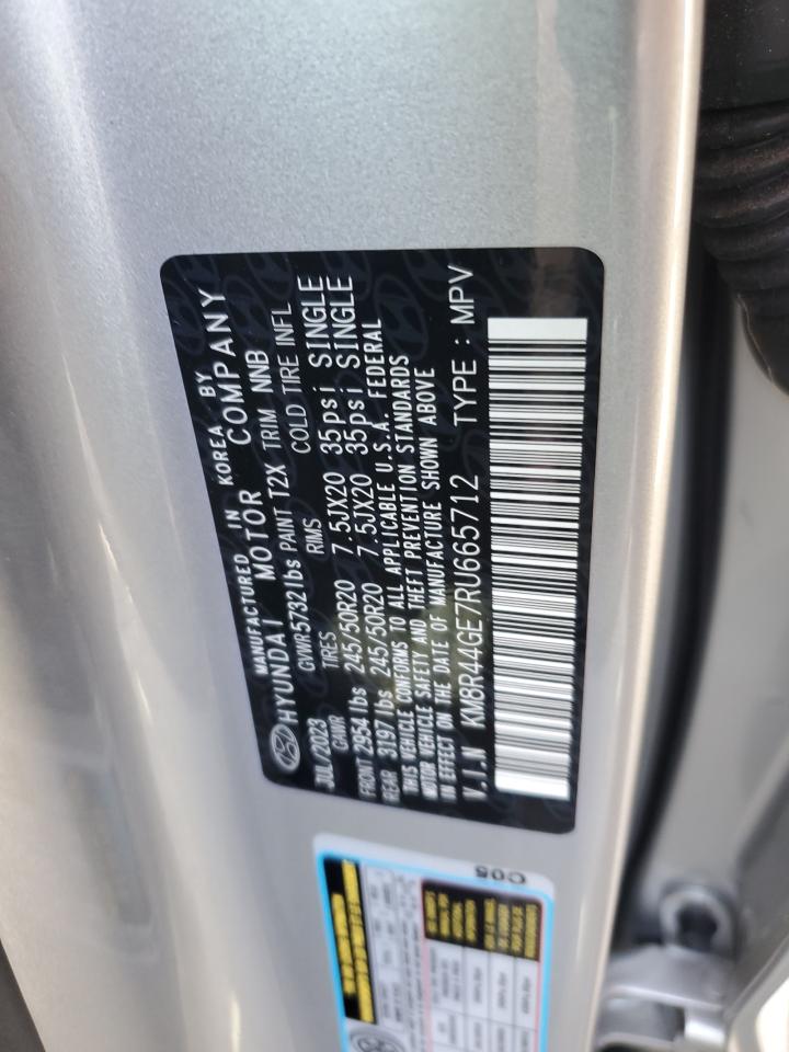 2024 Hyundai Palisade Sel Premium VIN: KM8R44GE7RU665712 Lot: 56993285